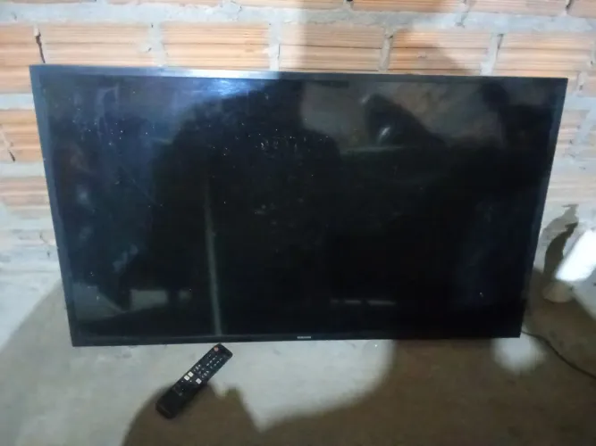 Tv tela queimada