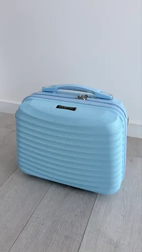 Mala SESTINI Frasqueira Vega 2T Azul NOVA