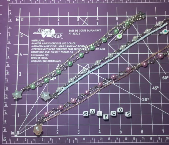 Kit colar jade| tres variações 