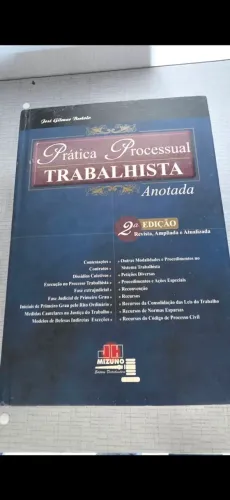 Livro Prática Processual Trabalhista Anotada - 2ª edição
