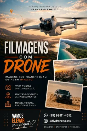 Filmagens Aéreas com Drone