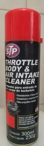 Limpador Corpo de Borboleta STP Throttle Body Spray - 300ml<br>Preço: R$ 40,00