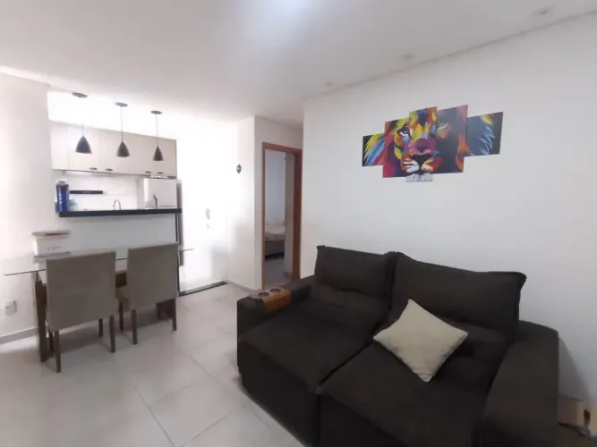 Apartamento para aluguel, 2 quartos, 1 vaga, Três Barras - Contagem/MG