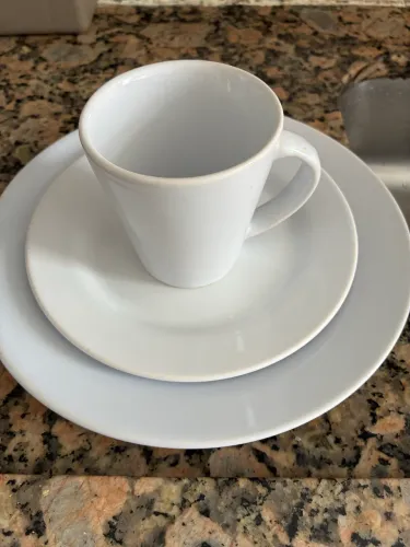 Aparelho de jantar Biona branco 20 peças