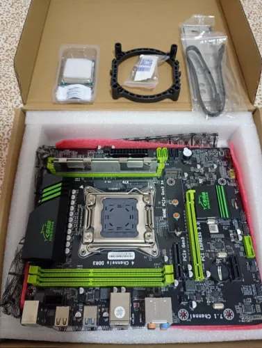 KIT GAMER NOVO! PLACA, PROCESSADOR, NVMe 512GB, MEMORIA 32GB E PLACA DE VIDEO.