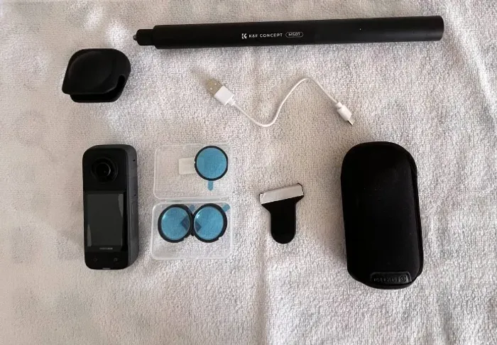Insta360 X3 5.7k Tour360° 72mp Câmera De Ação + Kit Original (Usado)