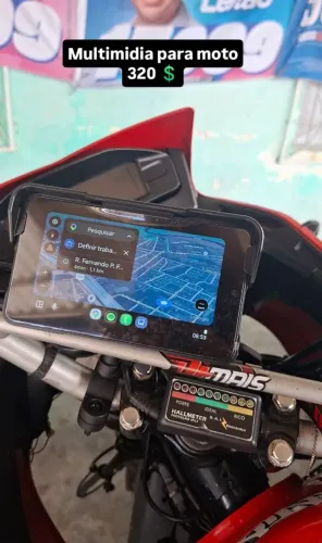 Mutimidia para moto