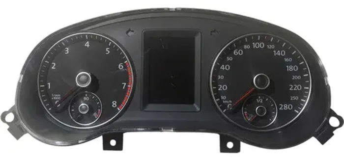 Painel Instrumento Velocimetro Volkswagen Jetta 2012 A 2014 Preto