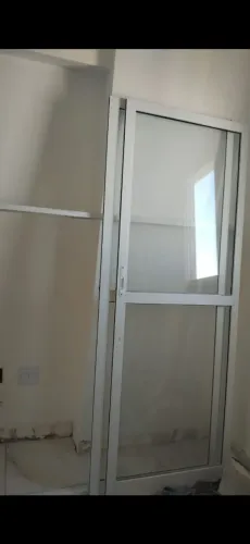 Porta Balcão Sacada vidro e alumínio