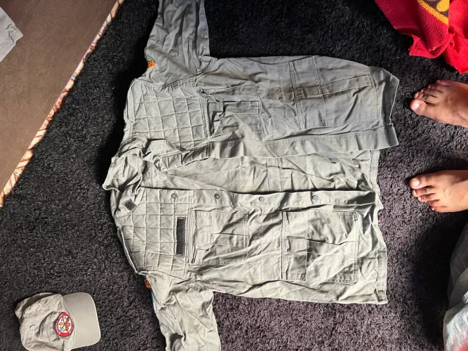 ROUPA DE BOMBEIRO CIVIL COMPLETA