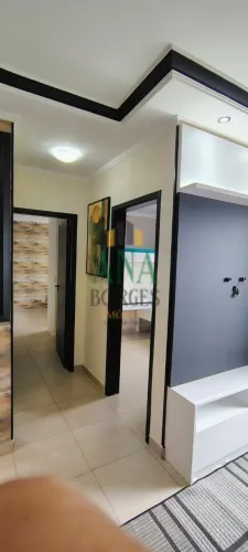 Oportunidade no Alpha Club Vista Livre e Lazer Completo. Apartamento para LOCAÇÃO semi mob