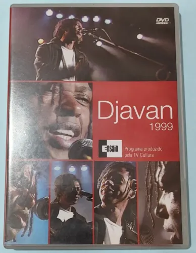 DVD DJAVAN PROGRAMA ENSAIO