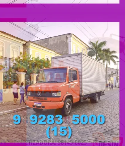 Frete rápido e confiável para toda a região, mudanças e fretes