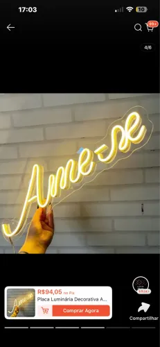 Luminária led