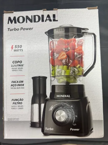 Liquidificador Mondial NOVO