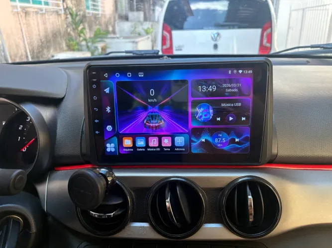 Central multimídia Argo 9P Android 2ram 32g carplay YouTube Netflix wifi Waze 