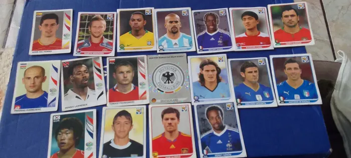 Figurinhas da copa 2006 e 2010 (Valor negociável)