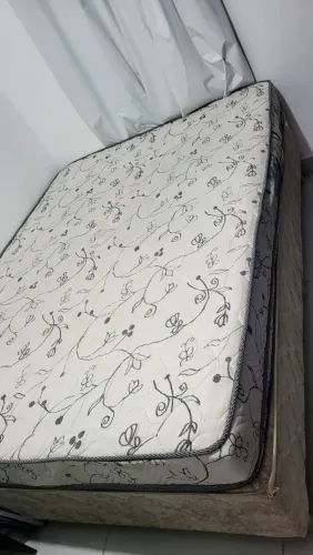 cama box e colchão