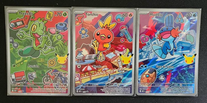 Trio Hoenn - parceiros iniciais 