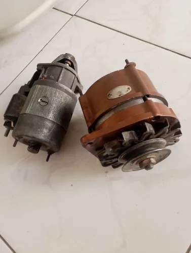 Vendo motor de arranque e alternador, do Fiat uno , prêmio , Elba e Fiorino 