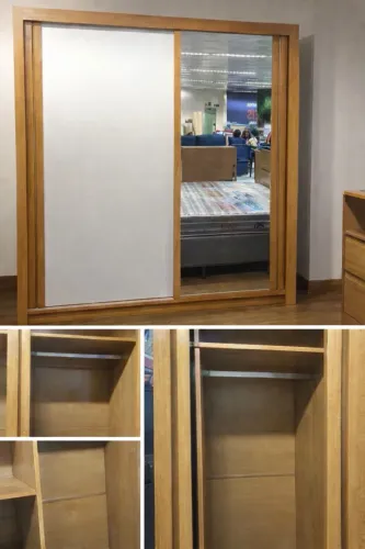 Guarda-roupa casal.