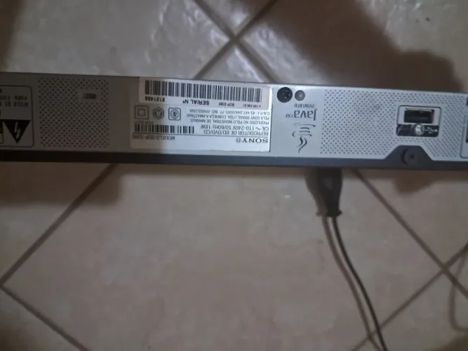 Reprodutor de blue ray sony