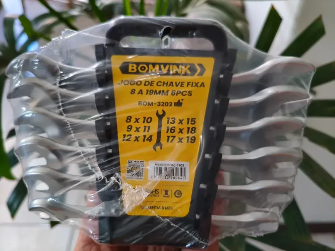 Jogo de Chave Boca 8 a 19mm