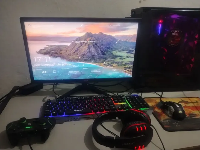 Pc gamer para jogos,trabalhos,estudos