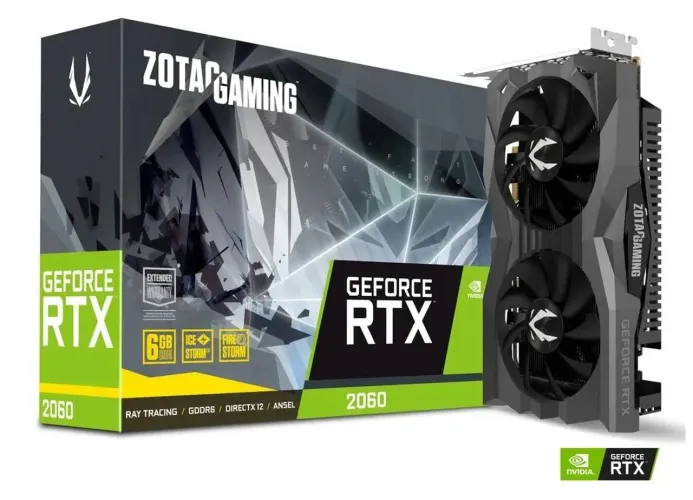 PLACA DE VÍDEO ZOTAC GAMING OC RTX 2060 6GB