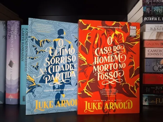 Kit Livros - O Ultimo Sorriso na Cidade Partida + O caso do homem morto no fosso