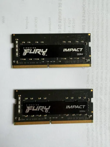 Memória 32gb Kingston Fury ddr4  2x 16gb 3.200mhz