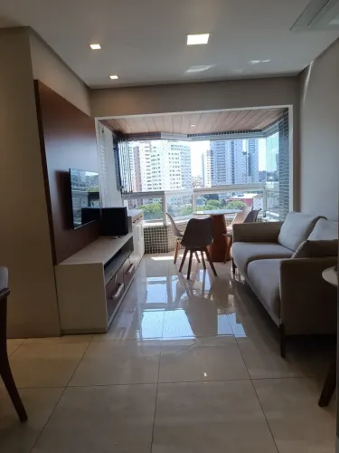 Apartamento Reformado e Mobiliado para venda com 74m² | 3 quartos na  Tamarineira - Recife