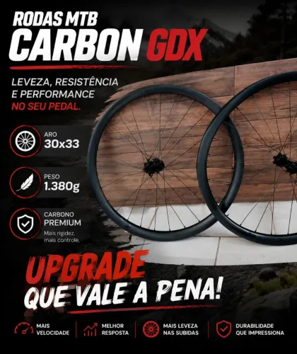 Rodas carbono goldix Mtb novas