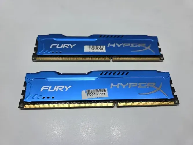 Memória HyperX Fury (Kingston) 8GB DDR3 (2x4GB)