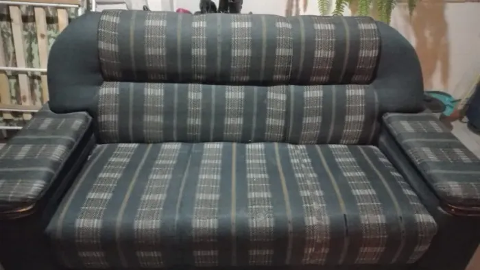 Sofá 2 lugares + Cama Dobrável