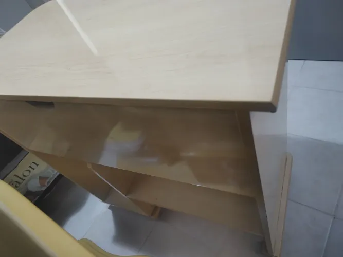 Rack/mesa de estudos/mesa de trabalho com rodinhas