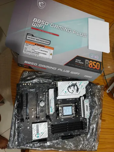 Kit Ryzen 9 9950x placa mãe AMD am5 msib850 wi-fi 7 