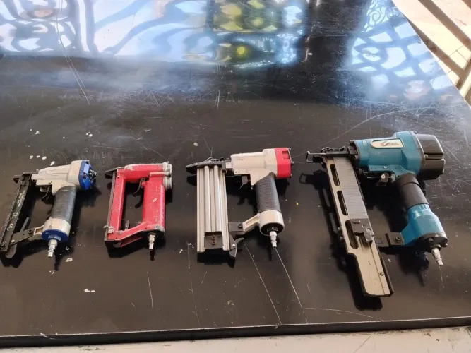 Vendo 5 máquina granpeadeira e pingadeira pneumática
