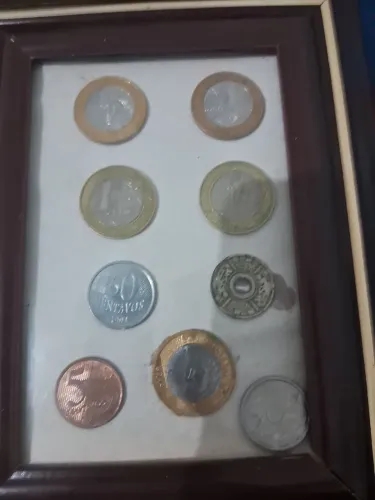 Coleção de moedas Brasil 