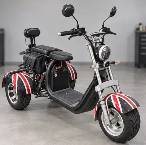Triciclo elétrico Shansu CP-3 ? 2.000 W