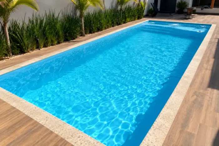 Piscina modelo praia 10.14 x 4.10 x 1.40