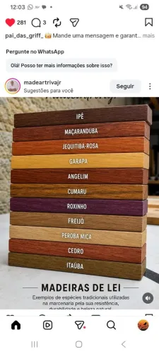 Produtos Artesanais