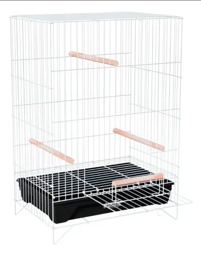 Gaiola Pop 500 Para Calopsita, com bandeja e porta com Poleiro.
