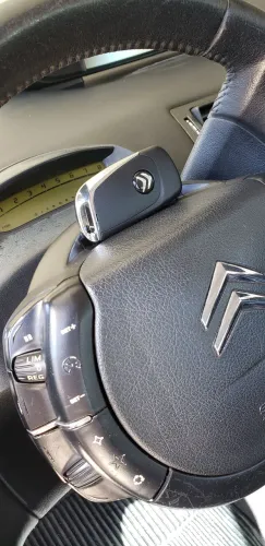 Chave Canivete Codificada Citroen 