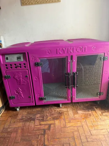 Máquina de secar animal kyklon pink
