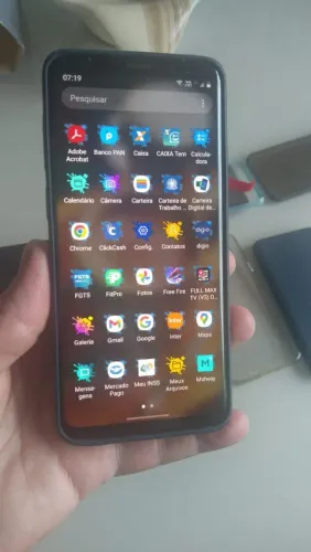 S9 plus muito  conservado com detalhe no brilho 