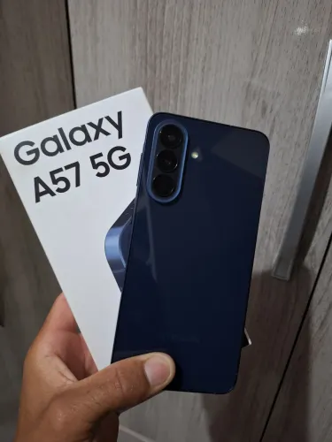 SAMSUNG A57 5G 128GB 8RAM COMPRADO DIA 25/06/2026 NOVO (SETE LAGOAS )