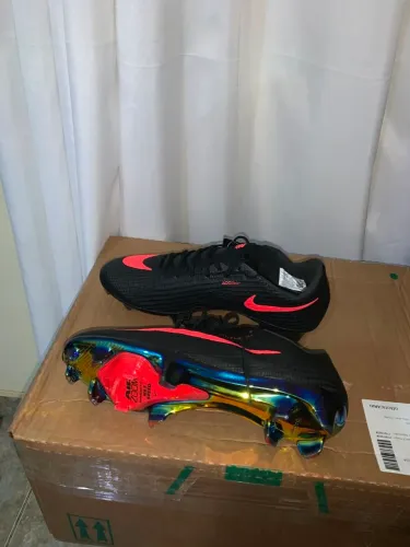 Chuteira Nova Nike Mercurial lançamento profissional melhor preço do mercado