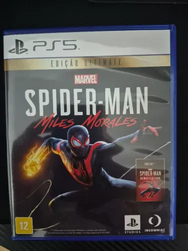 jogo marvel´s spider-man: miles morales edição ultimate ps5