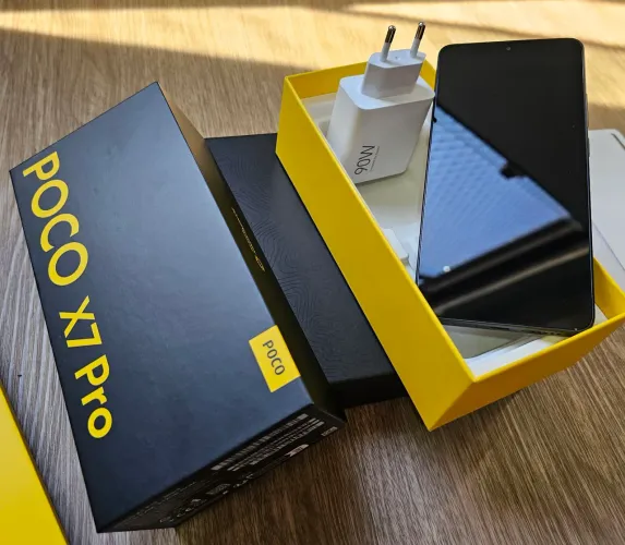 Poco X7 Pro Black - 512GB / 12GB RAM (Bateria 6000mAh, Nota Fiscal, Caixa)